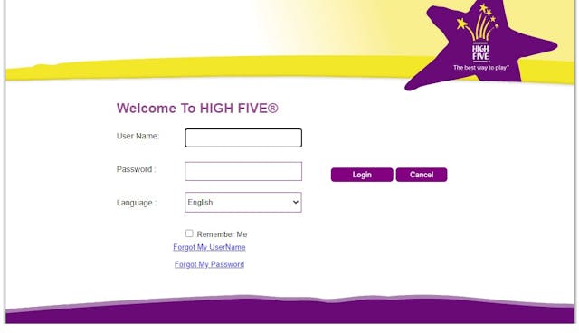 HIGH FIVE Page